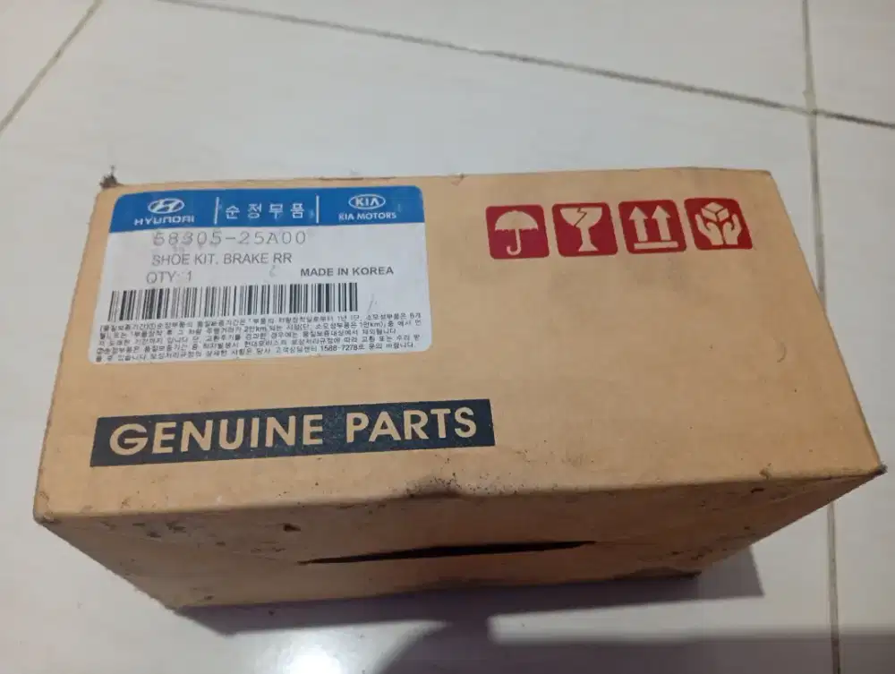 Kampas rem belakang hyundai - kia (082225260209)