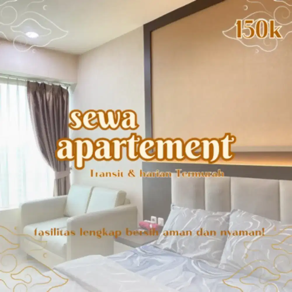 Sewa apartemen Jakarta Timur Bassura City Harian/Transit Termurah
