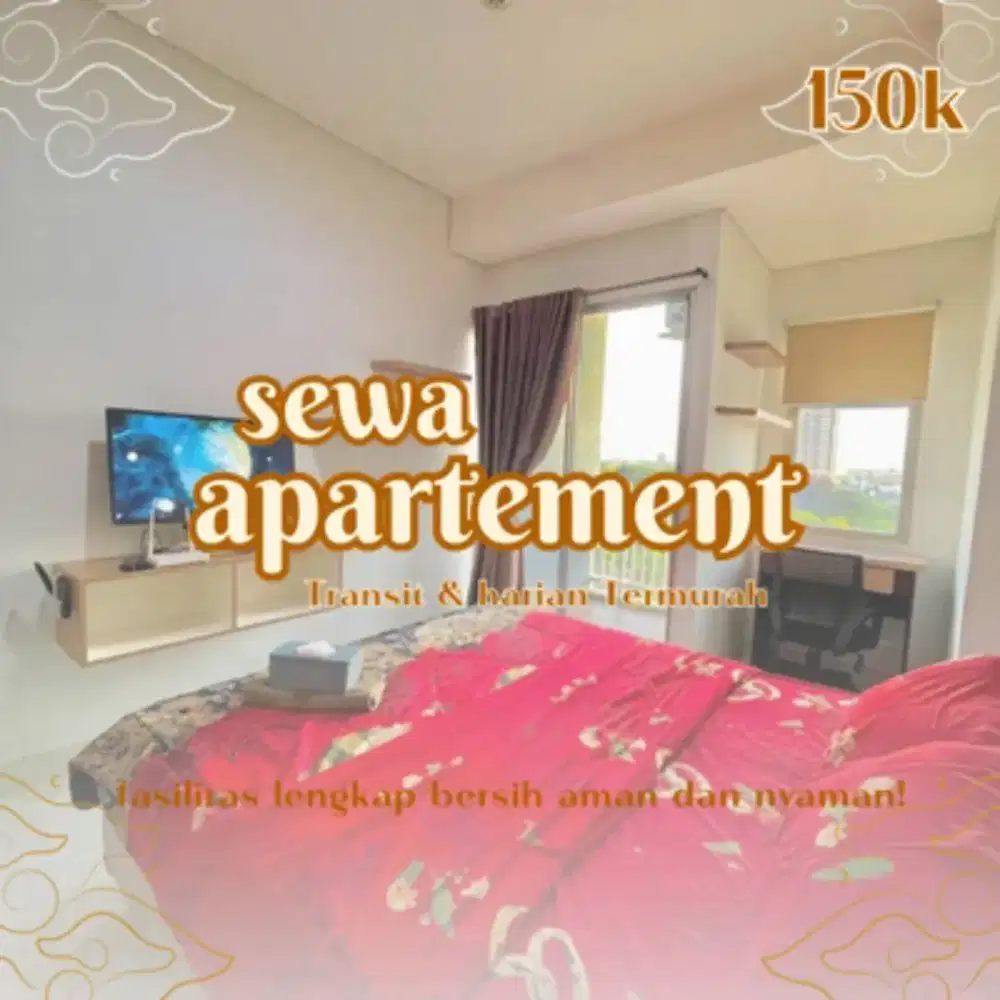 Sewa apartemen Harian/Transit BASSURA CITY Jakarta Timur Termurah