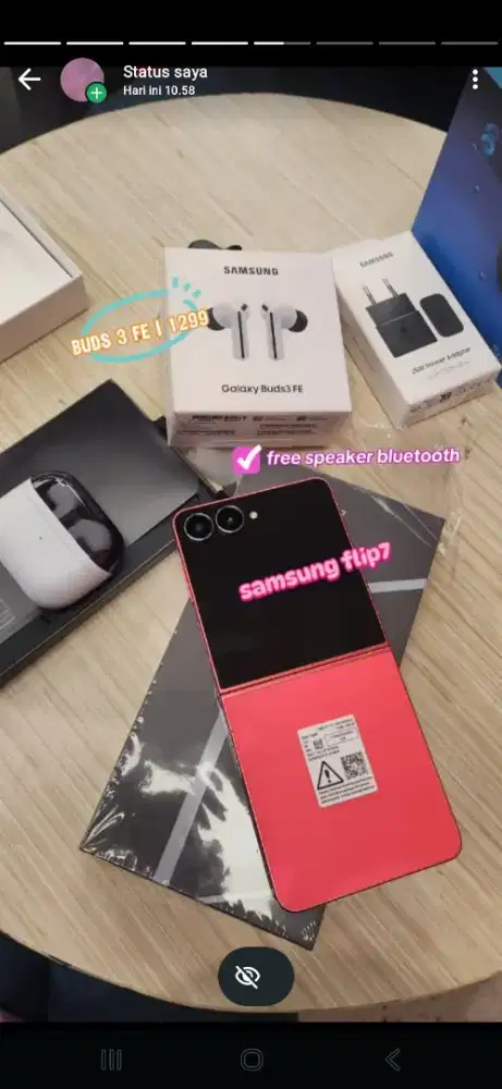 samsung Zflip7 cicilan 0% sampai 24 bulan