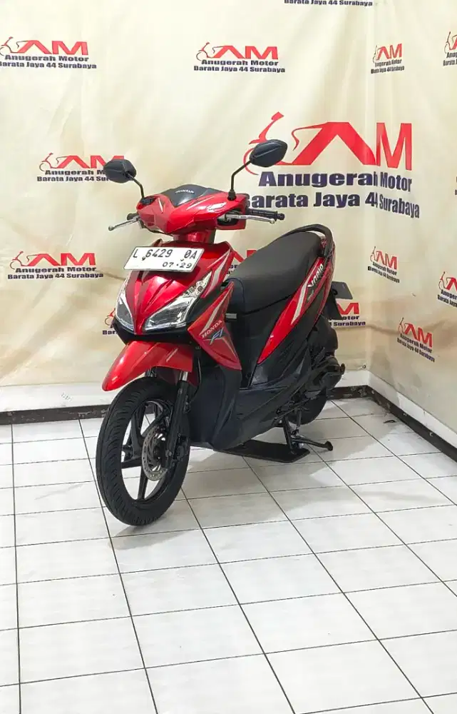 Siap pakai Honda Vario 110 Fi Tahun 2014 warna merah