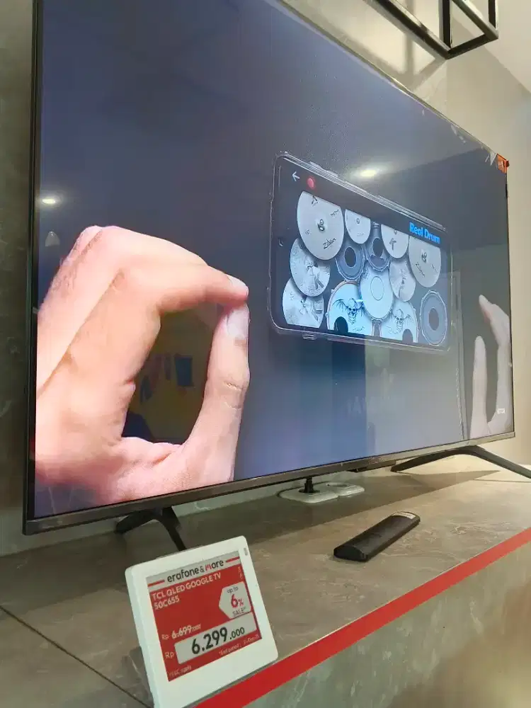 TV TCL QLED GOOGLE TV 50C655