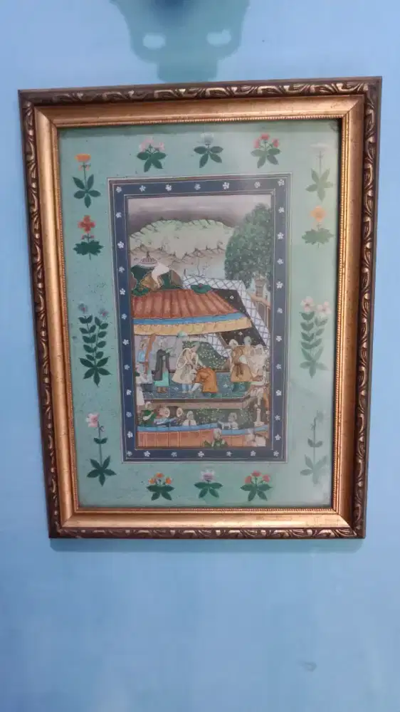 Hiasan dinding gambar asia tengahan