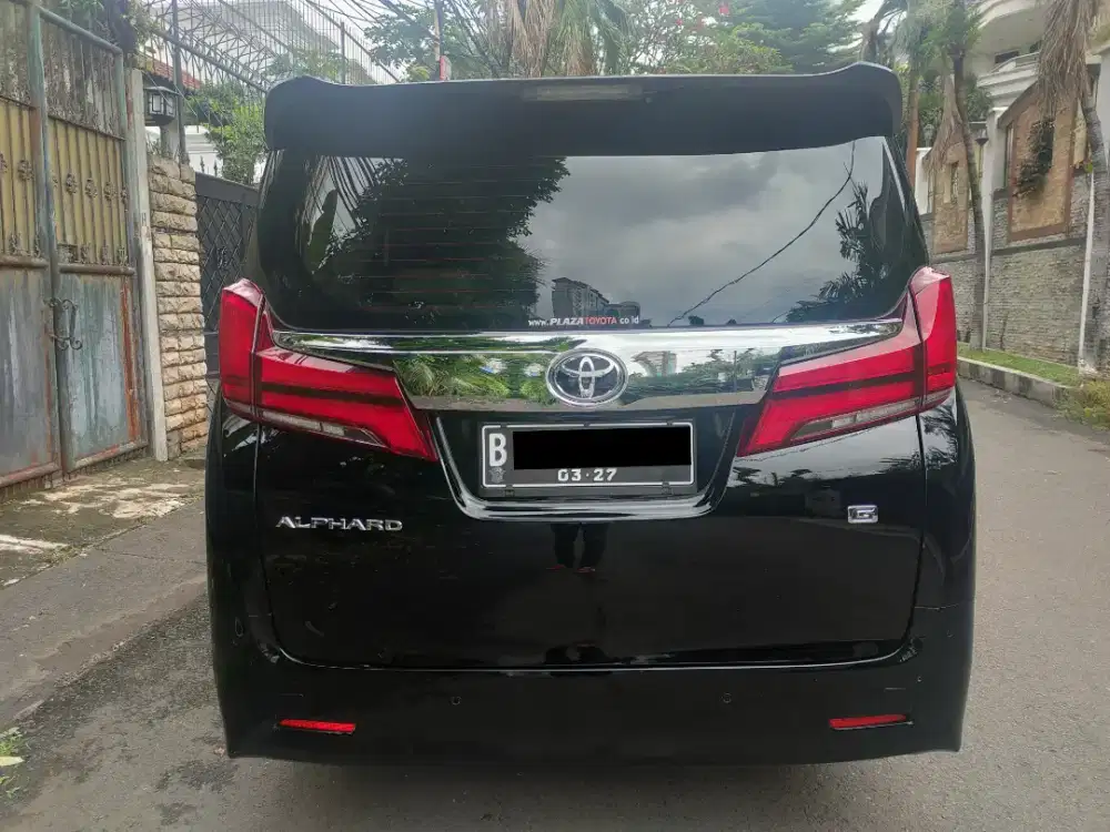 Dijual Toyota Alphard G 2.5 Hitam 2018