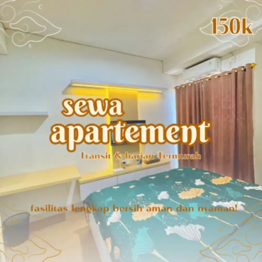 Sewa apartemen KALIBATA CITY Harian/Transit Termurah Jakarta Selatan