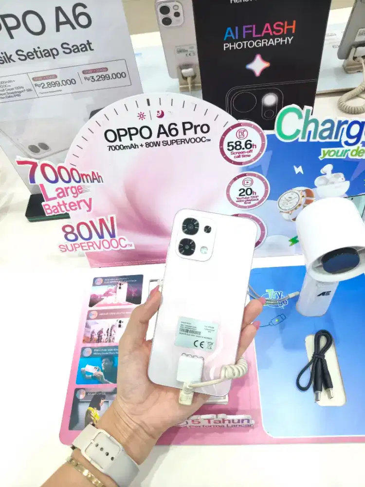 Oppo A6 pro 5G garansi resmi original Oppo