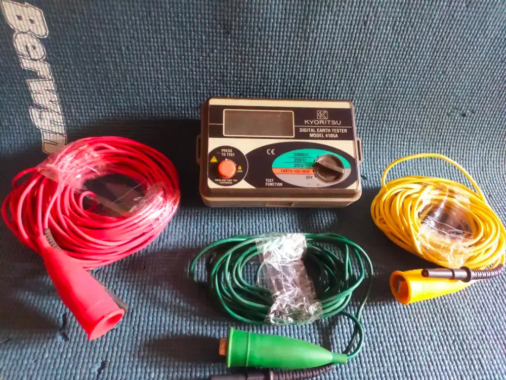KYORITSU 4105 A MEGER GROUNDING TEST