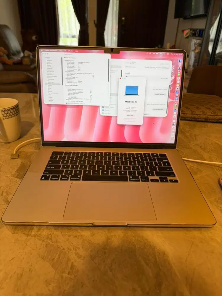 Macbook Air M3 15inch 8/256GB Starlight Digimap