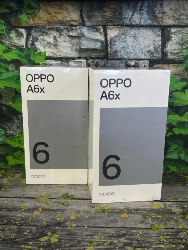 Oppo A6x ram 4+4/64 hanya sejutaan