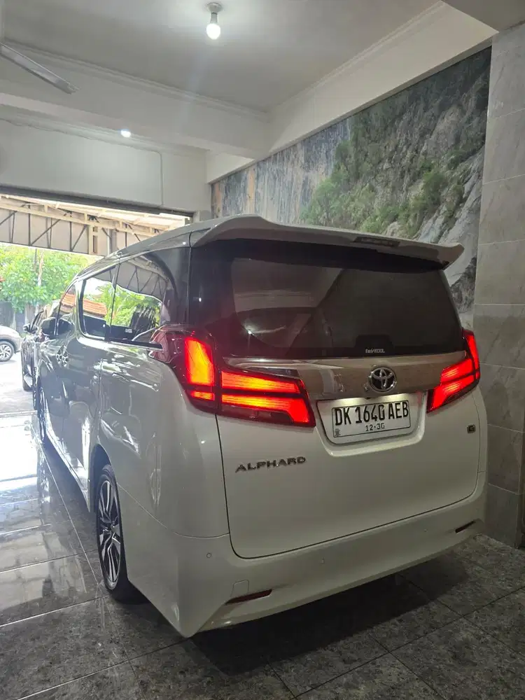 ALPHARD G 2.5 TAHUN 2019 KM 66RB SERVIS RECORD SUPER