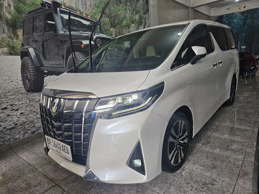ALPHARD G 2.5 TAHUN 2019 KM 66RB SERVIS RECORD SUPER