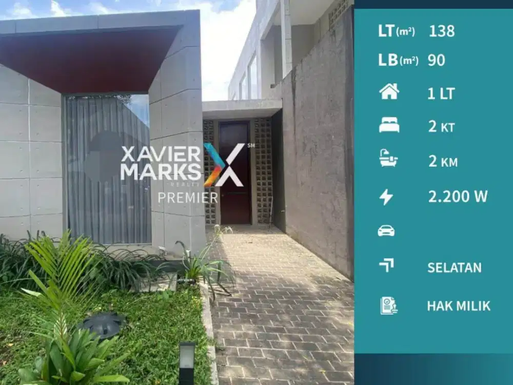 Villa Modern Full Furnish di Kingspark Kota Batu Dekat Wisata