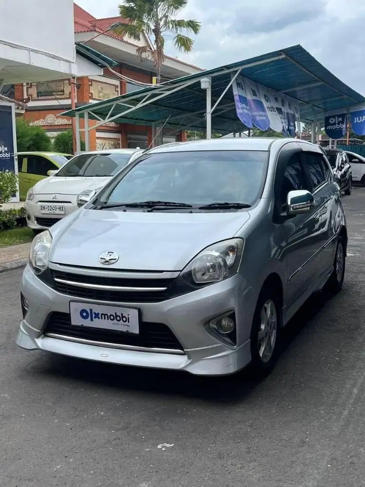 DP Rendah  - Toyota Agya 1.0 G TRD Sportivo Bensin AT 2017 Silver