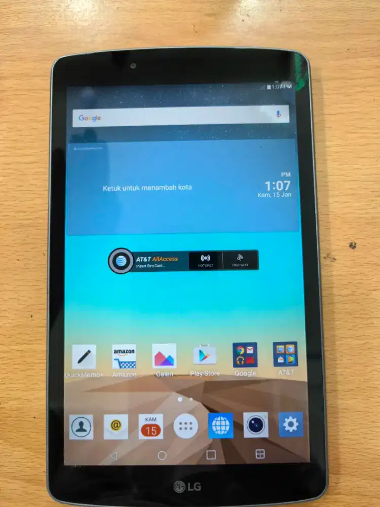 tab LG v495 second wifi only