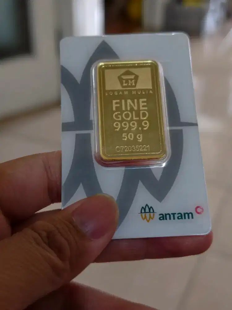 Jual Antam 50gr Tahun 2022