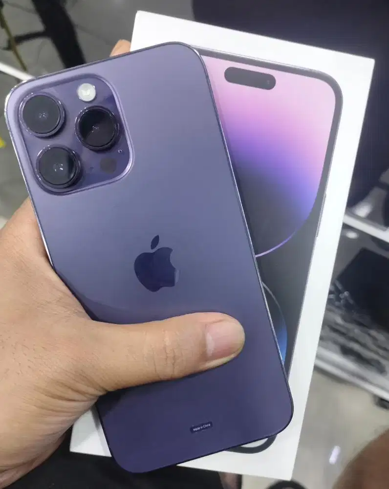 iphone 14 pro max 256 ibox mulus lengkap no minus