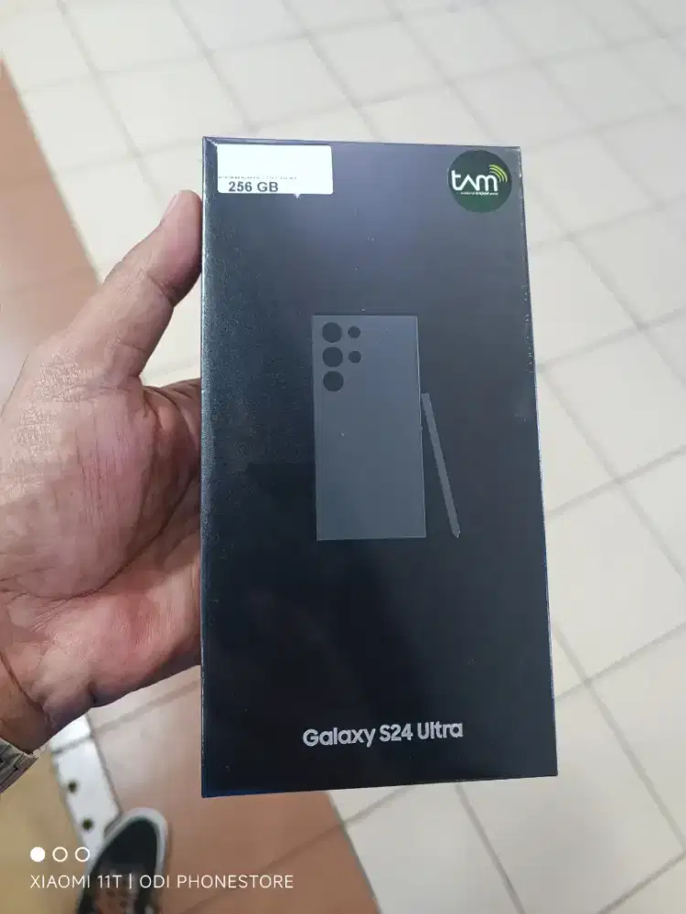 Samsung s24 ultra 12/256 gb hp baru segel garansi resmi