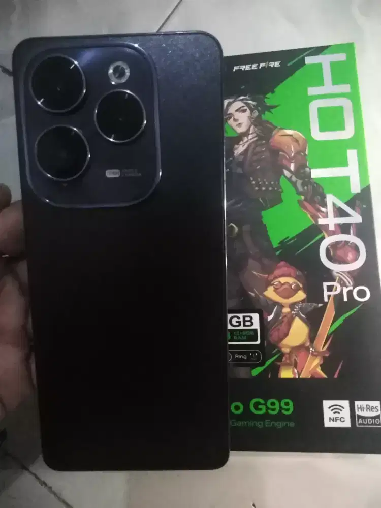 Infinix Hot 40pro ram 12gb +9gb/256gb