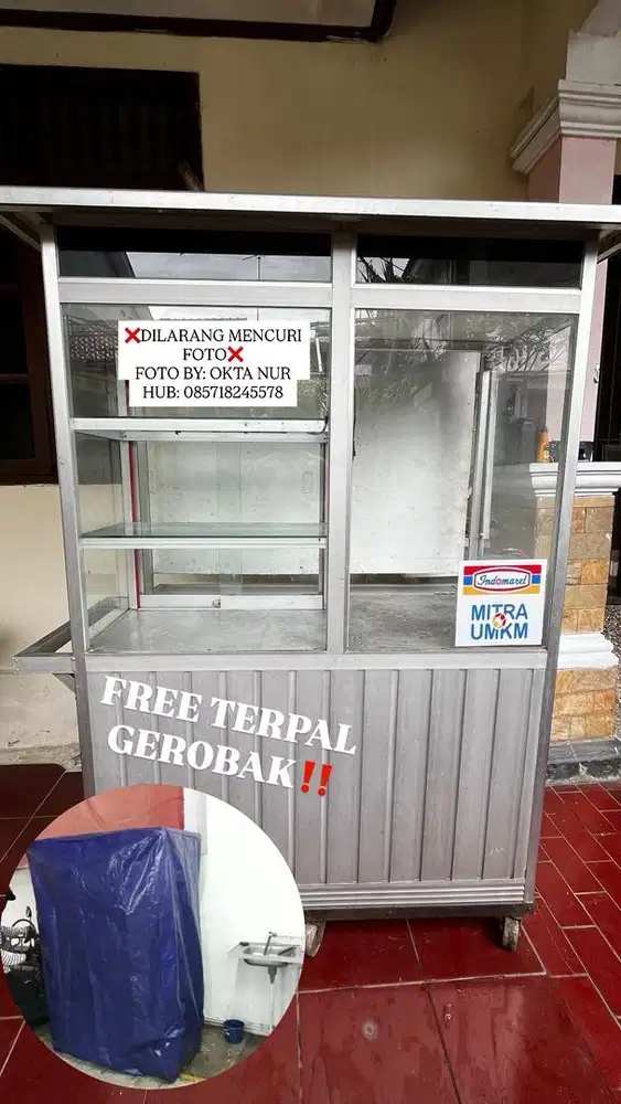 GORBAK SIAP JUALAN ADA KANOPINYA, FREE TERPAL