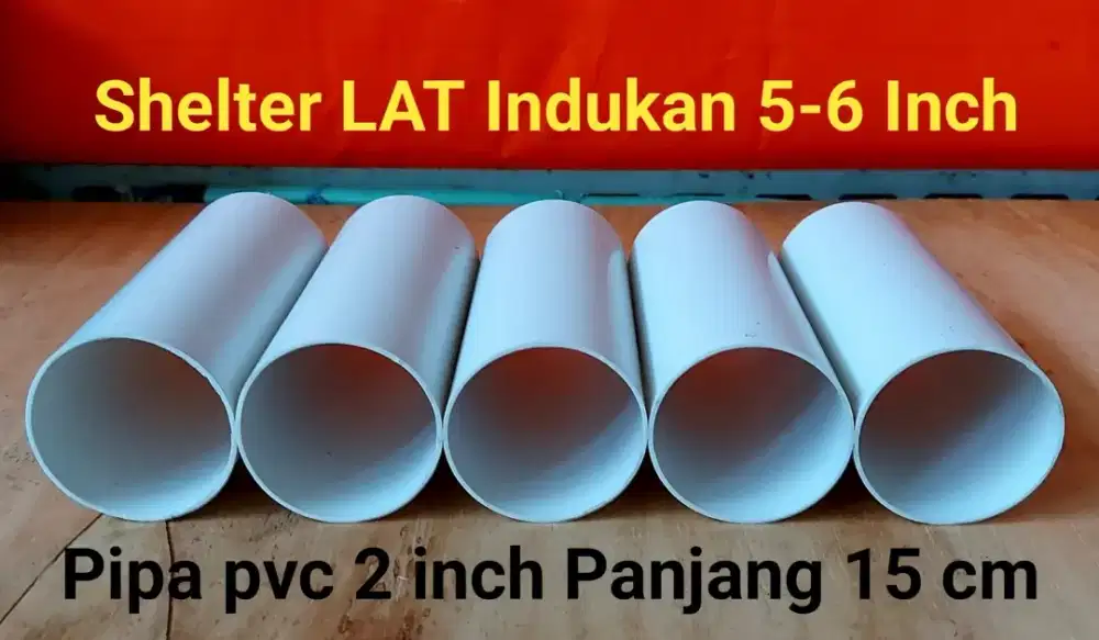 Shelter lobster air tawar bekas 2 inch