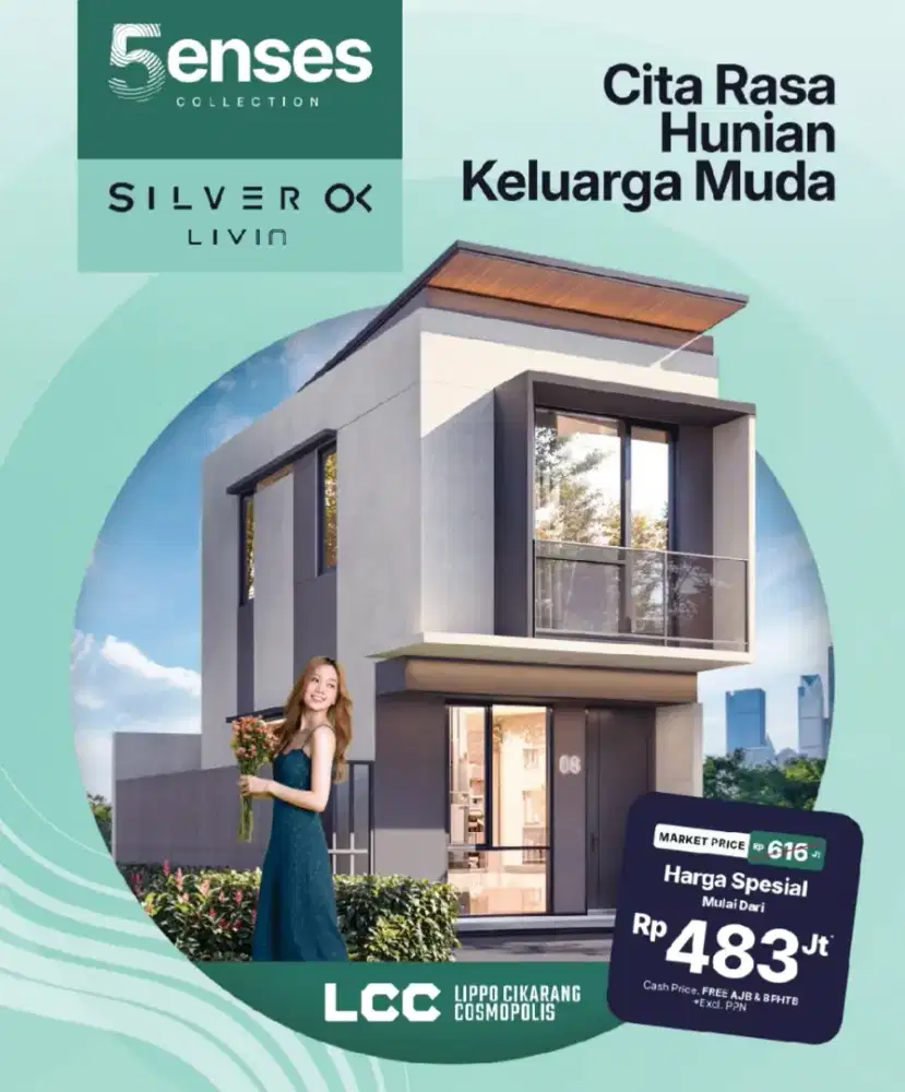 Silver Alpha Livin 3,3 5enses Collection Lippo Cikarang