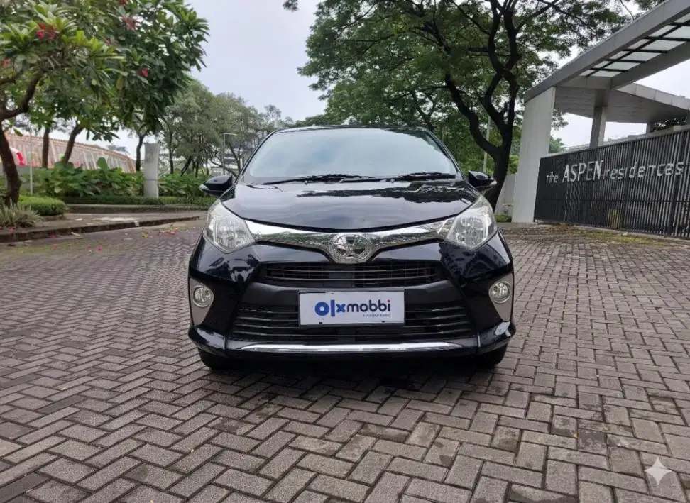 DP RINGAN Toyota Calya 1.2 G Bensin-AT 2017 Hitam CAFXD