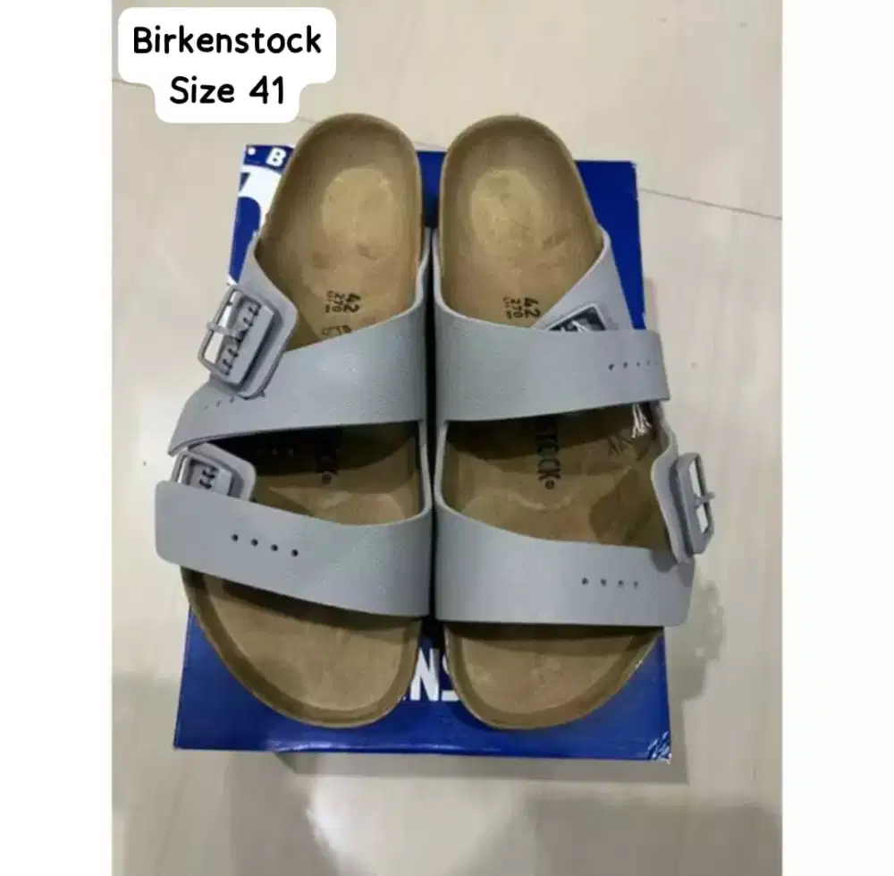 Sandal Birkenstock Men Size 42 Kondisi Baru