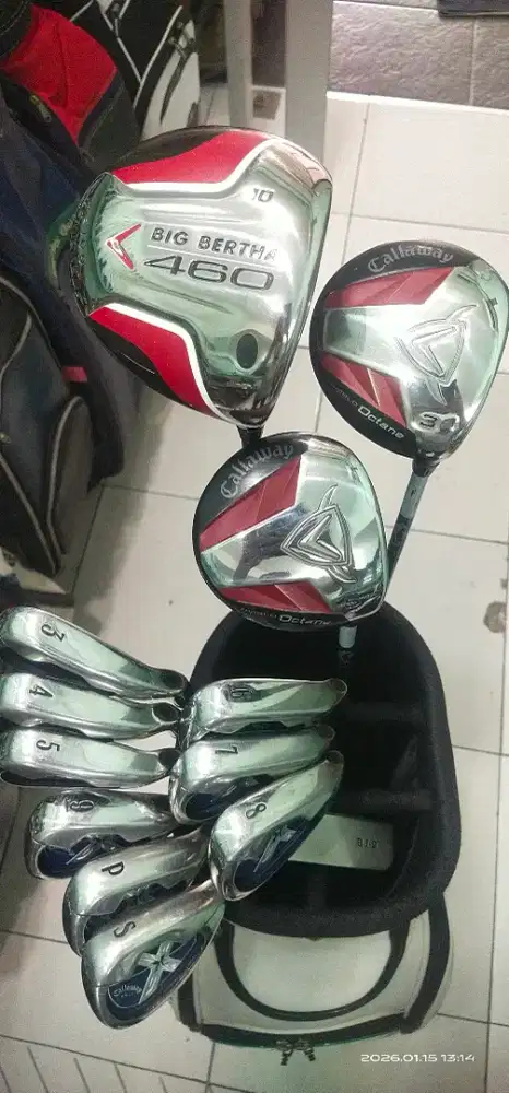 Stick Golf Callaway X 18 Full Set