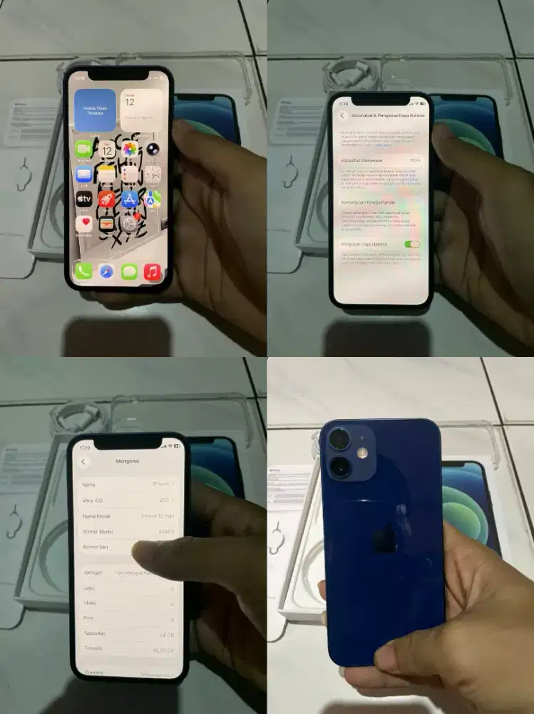 Iphone 12 mini 64gb inter all operator