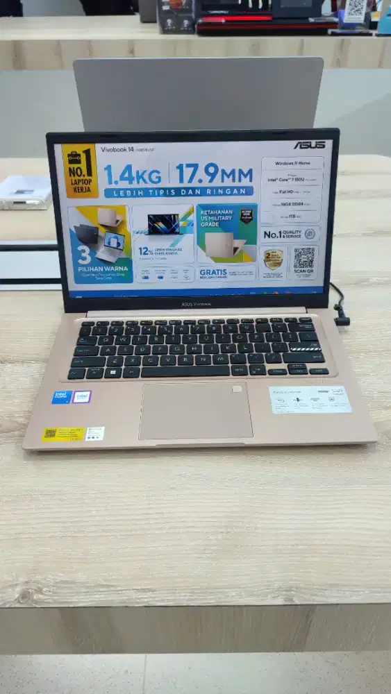 Cicilan laptop asus vivobook intel core 5 bisa tanpa dp