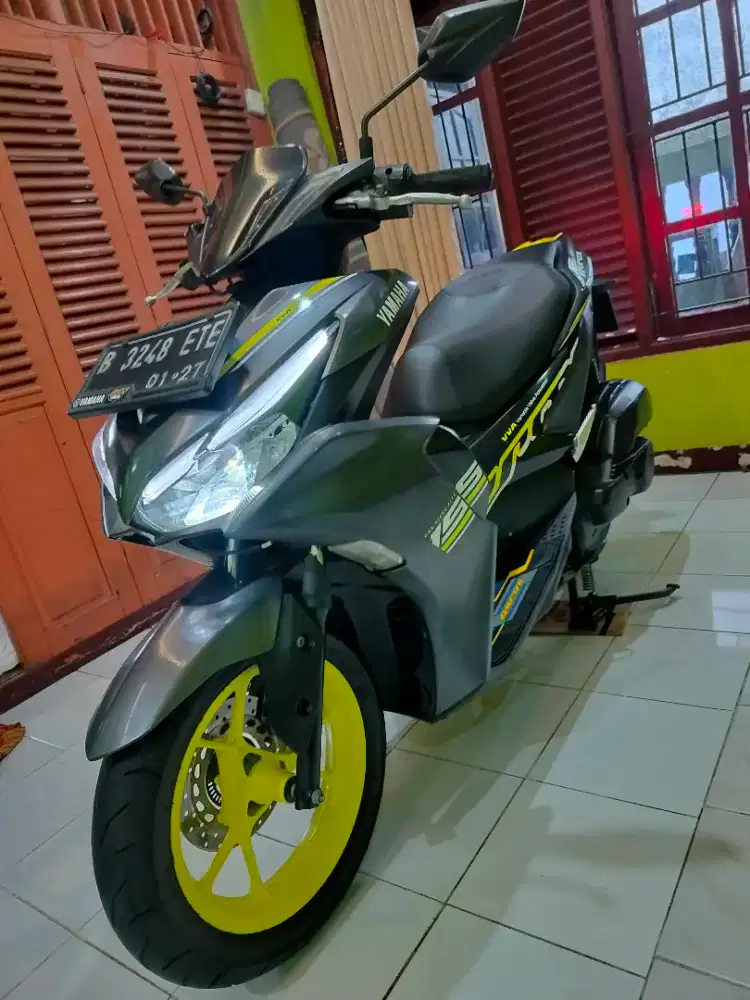 Yamaha aerox pakean 2022 gres jarang pake BS TT