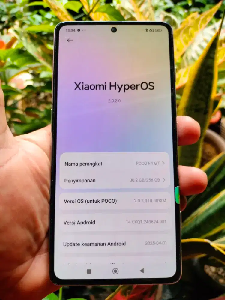 POCO F4 GT Ram 12 / 256 GB Second