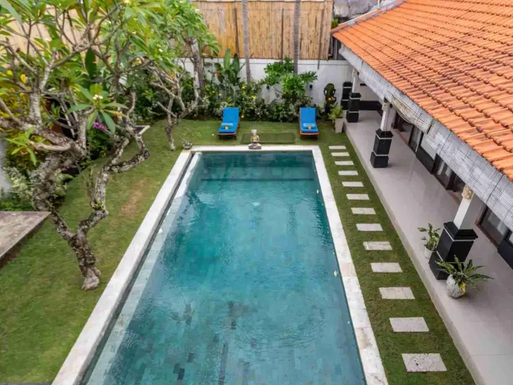 Villa Mewah 2 Lantai View Sawah  Gunung Canggu Pererenan