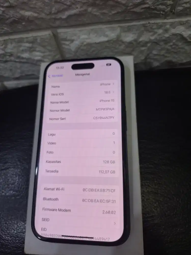 iPhone 15 128gb ex iBox fullset