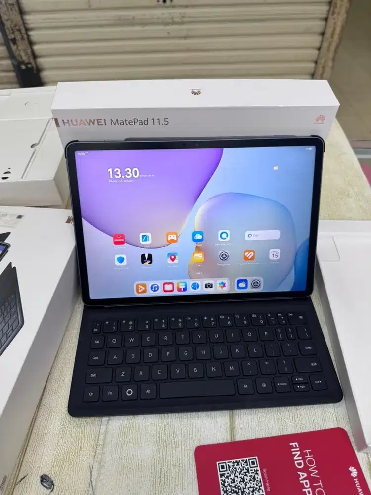 Huawei matepad 11.5 2025 8/256gb free keybord original garansi okt2026