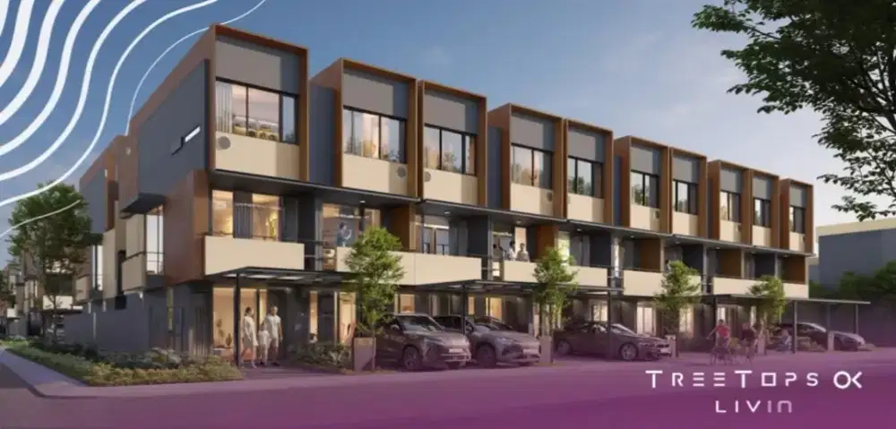 Tree Tops Ok Livin Alpha 3,3B 5enses Collection Lippo Cikarang