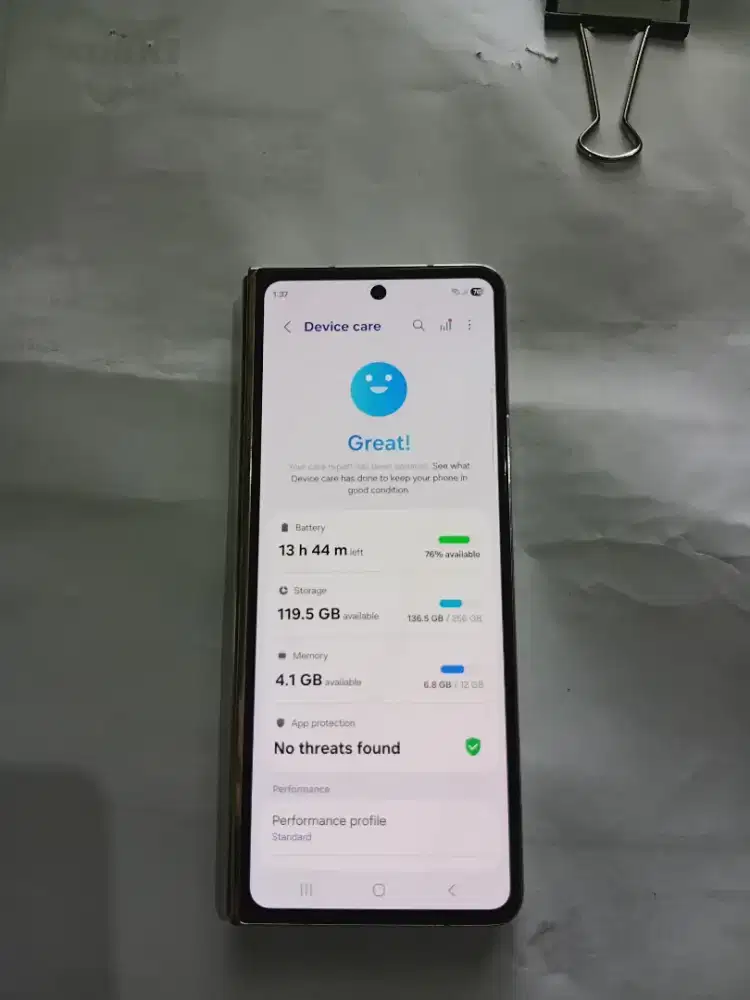 Samsung Galaxy Z Fold 5 256gb (Garansi On Jan 26)
