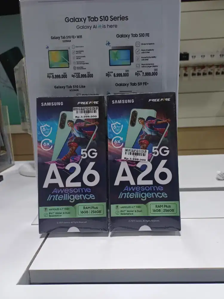 New samsung a26 ram 8/256gb atlantis dahsyat