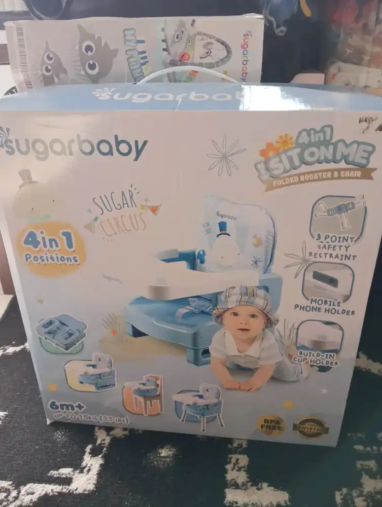 baby chair & playmate gym