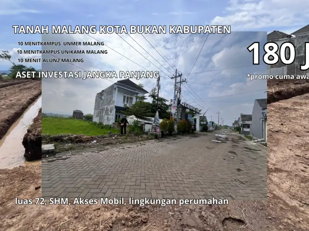 Kawasan Berkembang SHM Hunian Pinggir Jalan 10 Menit CyberMall