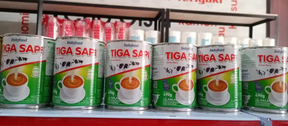 SKM Tiga Sapi Putih 490gr