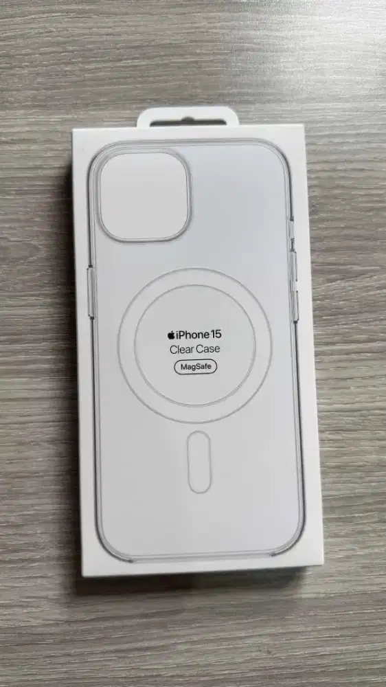 [100% ORI] CLEAR CASE IPHONE 15 MAGSAFE