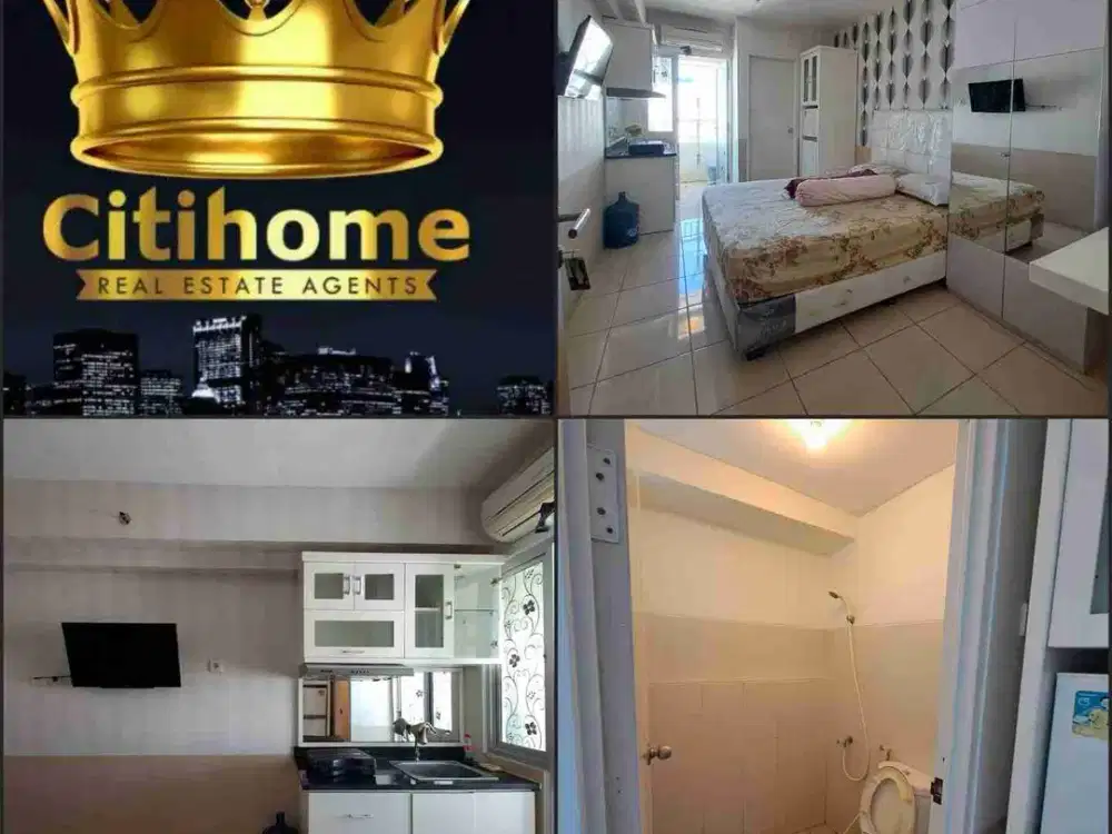 Disewakan bulanan Studio apartemen educity by citihome