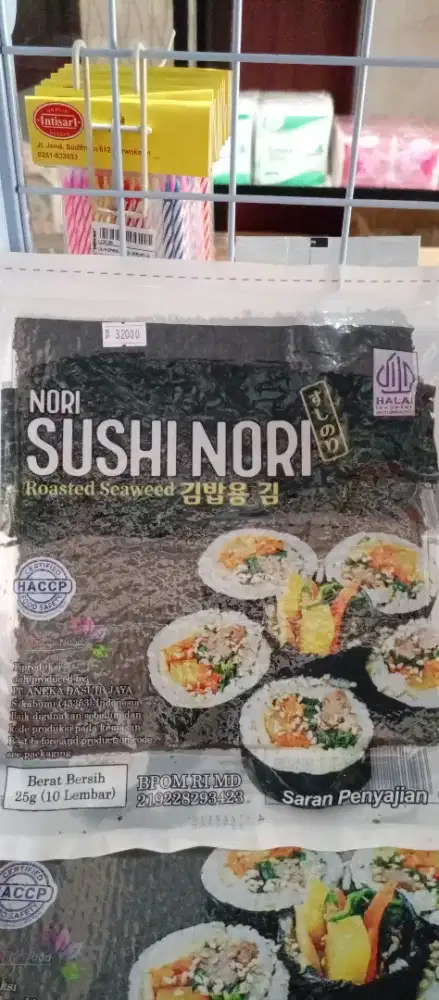Nori Rumput Laut 10 lbr