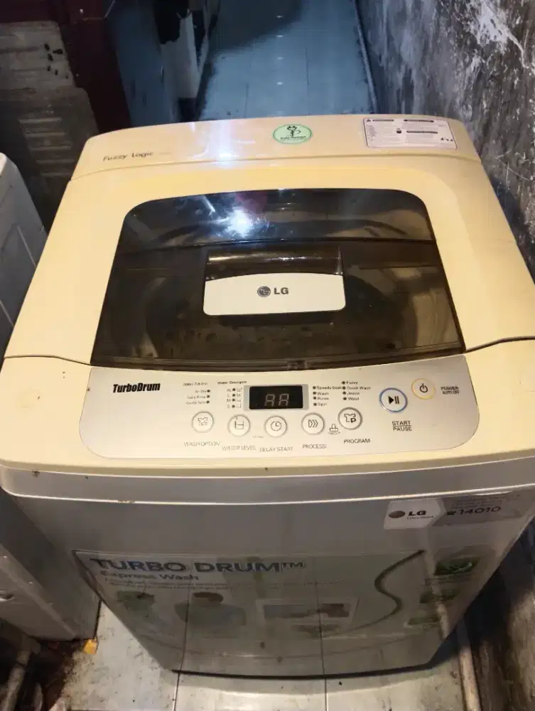 LG 8kg normal original garansi servis 1th  diluar sparepart(perwatan)