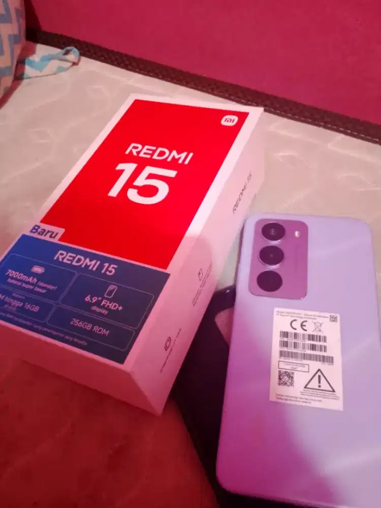 Redmi 15 8/256 full set