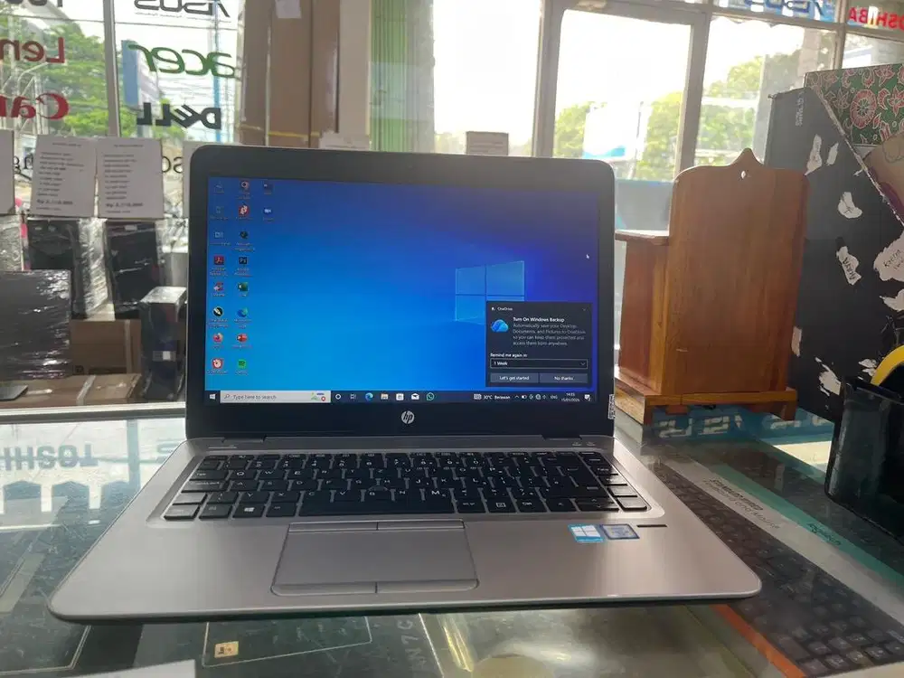Laptop Hp Elitebook i5 Gen6 Ram 8Gb Ssd 256Gb Garansi 6Bln