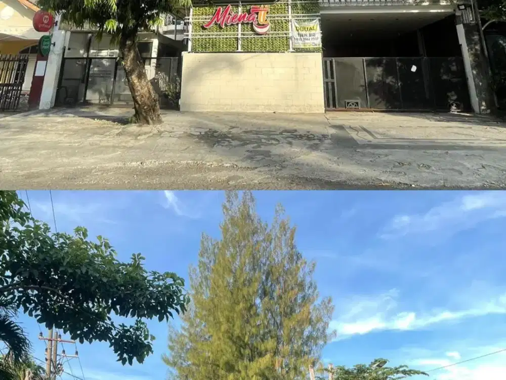 RUMAH USAHA DI PUSAT KOTA SURABAYA  JL KHAIRIL ANWAR -Ex Restoran