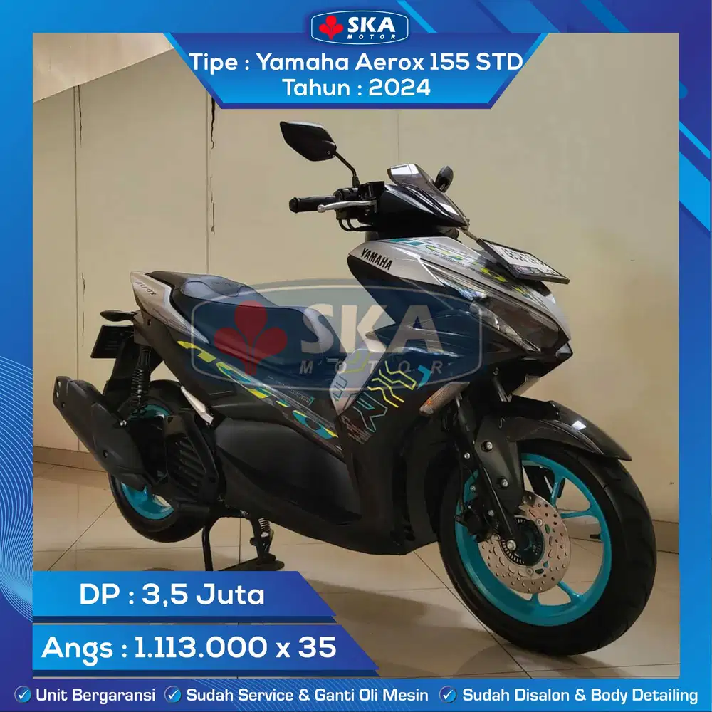 Yamaha Aerox 155 Standar Tahun 2024