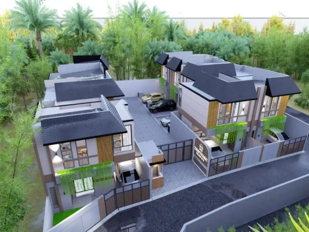 Rumah Mewah 2 Lantai Di Rempoa Ciputat Dekat MRT Lebak Bulus